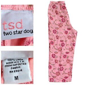 TSD Two Star Dog 100% Linen Pants Women size M
